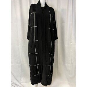 Chicos Womens Black Cardigan Sweater Size XXL SKU 6740